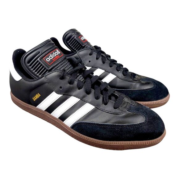 adidas Samba Classic Sneaker Shoes Black White Stripes Lace-Up Mens Size 11.5 main image 8